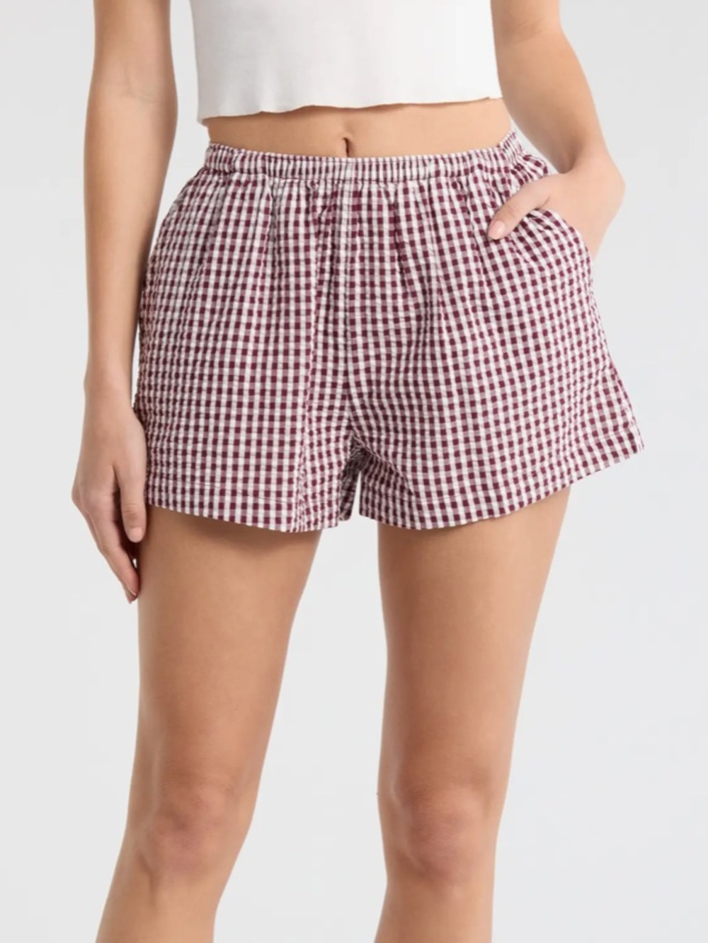 🍒NWT🍒Billabong Sun Fade Gingham Shorts